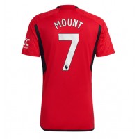 Manchester United Mason Mount #7 Hemmatröja 2023-24 Korta ärmar